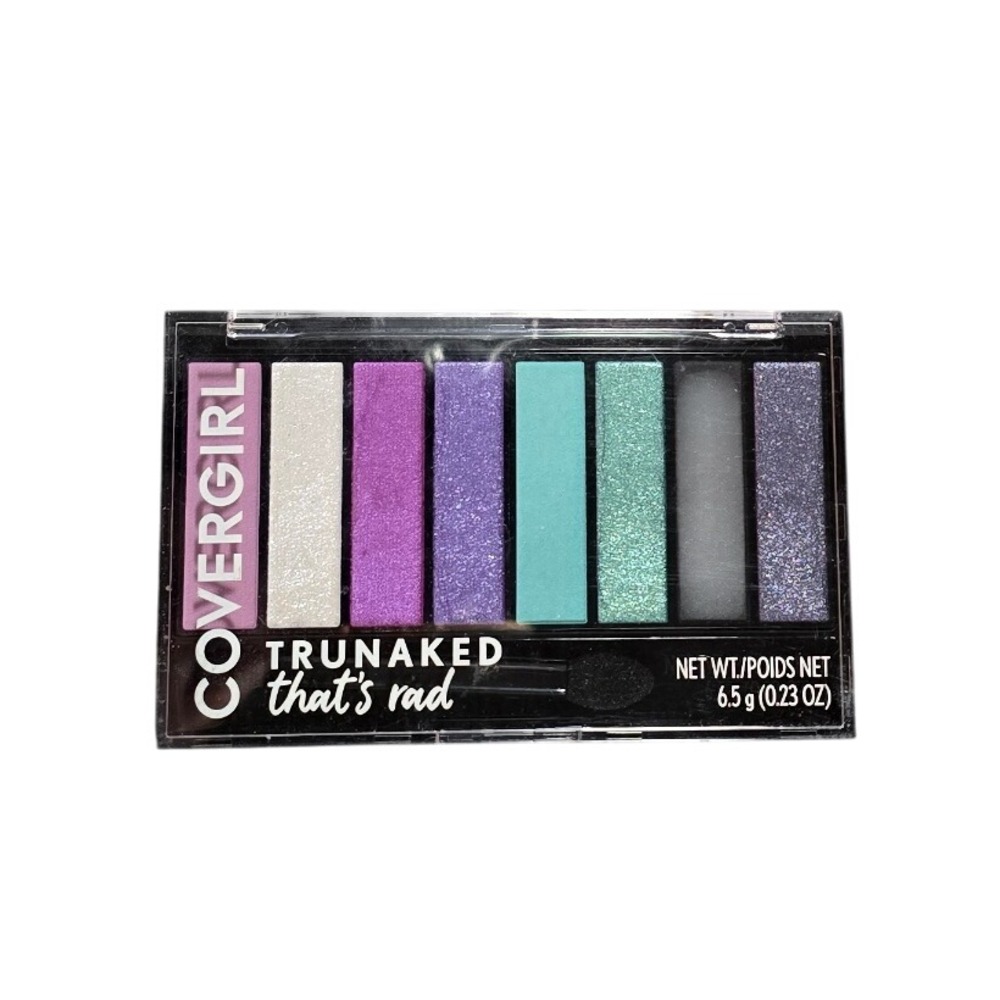 COVERGIRL truNAKED Eyeshadow Palette 860 that's rad 8 colors‎  bright dark mix